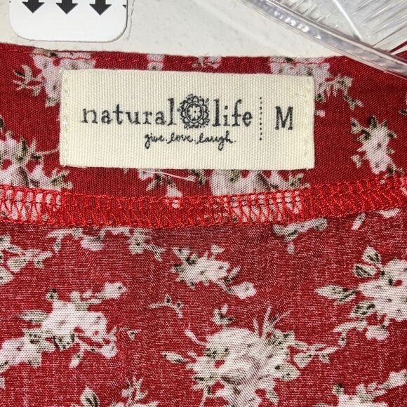 Natural life Sophia v neck floral wrap maxi dress with slits coastal cowgirl 734 - Picture 9 of 11